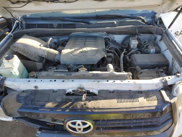 5TFCW5F12EX017213 - 2014 TOYOTA TUNDRA DOUBLE CAB SR/SR5 WHITE photo 11