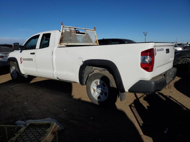 5TFCW5F12EX017213 - 2014 TOYOTA TUNDRA DOUBLE CAB SR/SR5 WHITE photo 2