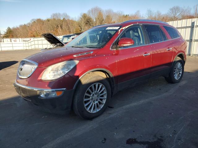 5GAKVBED6BJ272813 - 2011 BUICK ENCLAVE CXL RED photo 1
