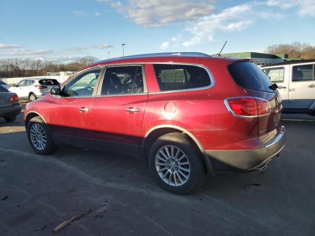 5GAKVBED6BJ272813 - 2011 BUICK ENCLAVE CXL RED photo 2