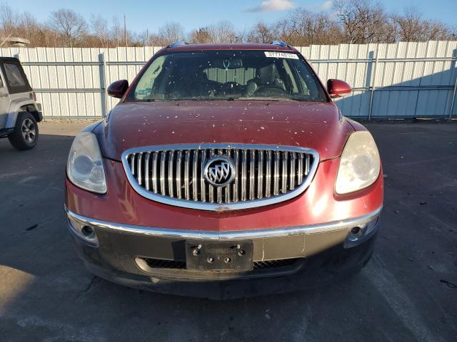 5GAKVBED6BJ272813 - 2011 BUICK ENCLAVE CXL RED photo 5