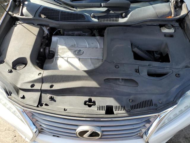 2T2ZK1BA4DC111641 - 2013 LEXUS RX 350 WHITE photo 12