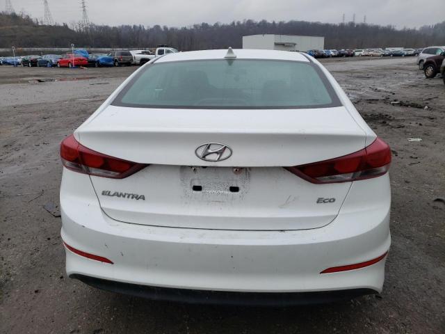 5NPD94LA2JH306155 - 2018 HYUNDAI ELANTRA ECO WHITE photo 6