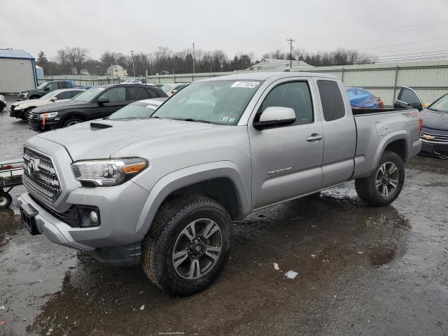 5TFSZ5AN3GX037311 - 2016 TOYOTA TACOMA ACCESS CAB ვერცხლისფერი ფოტო 1