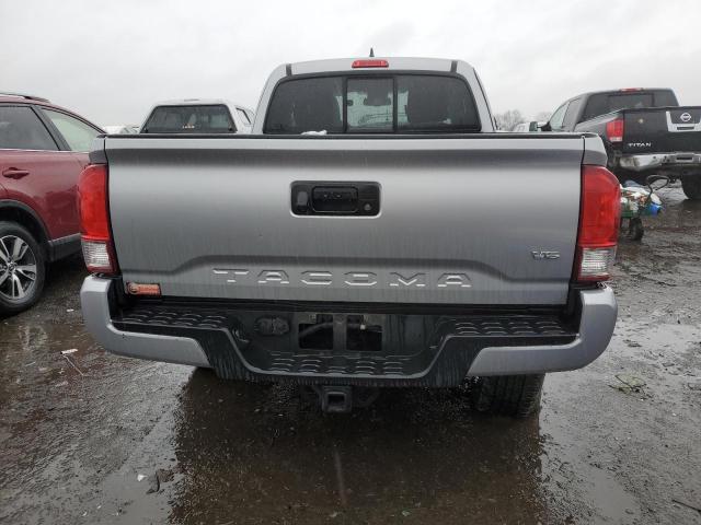 5TFSZ5AN3GX037311 - 2016 TOYOTA TACOMA ACCESS CAB ვერცხლისფერი ფოტო 6