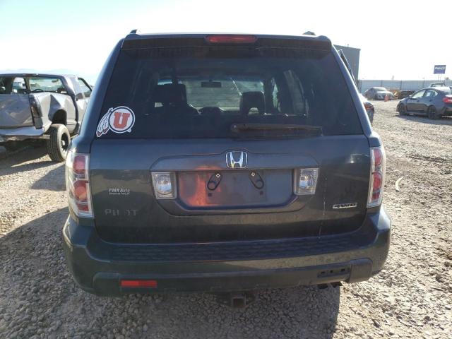 2HKYF18586H539503 - 2006 HONDA PILOT EX CHARCOAL photo 6