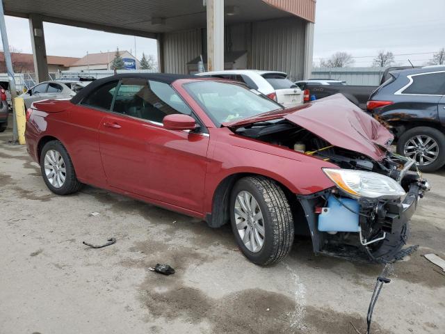 1C3BCBEB4CN168788 - 2012 CHRYSLER 200 TOURING MAROON photo 4