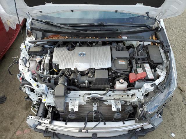 JTDKAMFP1M3183186 - 2021 TOYOTA PRIUS PRIM LE WHITE photo 11