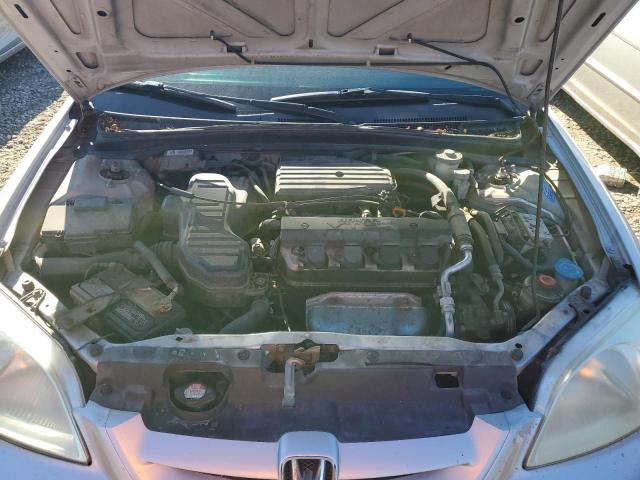 1HGEM21082L001680 - 2002 HONDA CIVIC EX SILVER photo 11