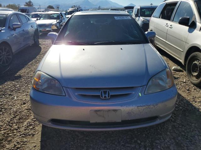 1HGEM21082L001680 - 2002 HONDA CIVIC EX SILVER photo 5