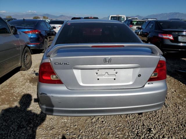 1HGEM21082L001680 - 2002 HONDA CIVIC EX SILVER photo 6