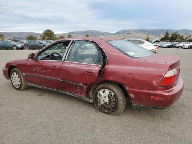 1HGCD5630TA241993 - 1996 HONDA ACCORD LX BURGUNDY photo 2