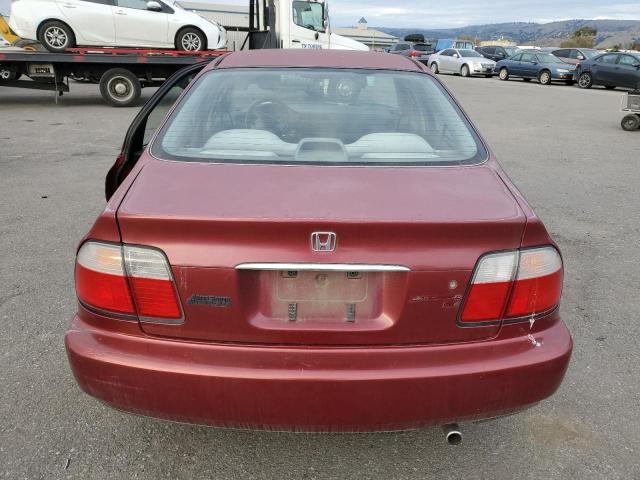 1HGCD5630TA241993 - 1996 HONDA ACCORD LX BURGUNDY photo 6