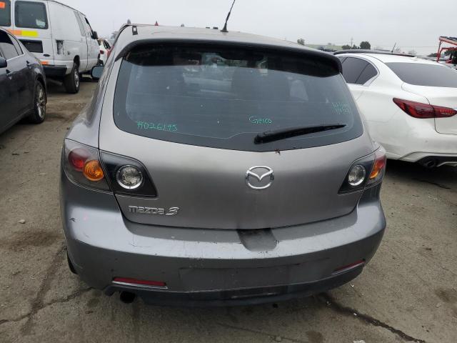 JM1BK343151299167 - 2005 MAZDA 3 HATCHBACK GRAY photo 6