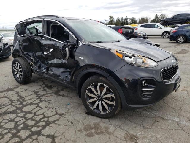 KNDPNCAC0J7309244 - 2018 KIA SPORTAGE EX BLACK photo 4