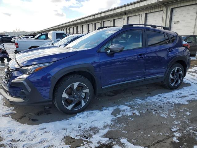 4S4GUHL63R3710499 - 2024 SUBARU CROSSTREK LIMITED BLUE photo 1