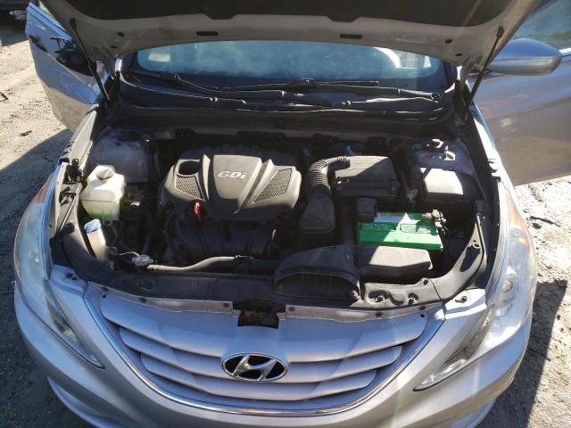 5NPEB4AC8DH576315 - 2013 HYUNDAI SONATA GLS SILVER photo 11