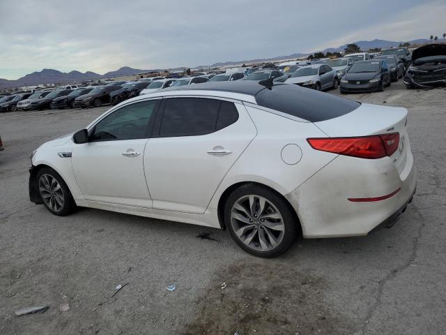 5XXGR4A68FG515463 - 2015 KIA OPTIMA SX WHITE photo 2