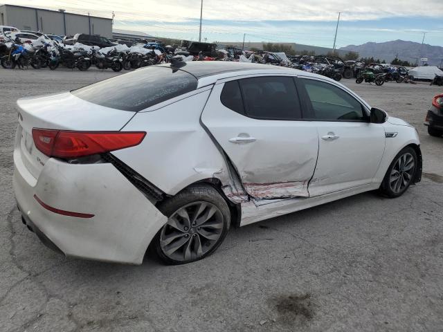 5XXGR4A68FG515463 - 2015 KIA OPTIMA SX WHITE photo 3