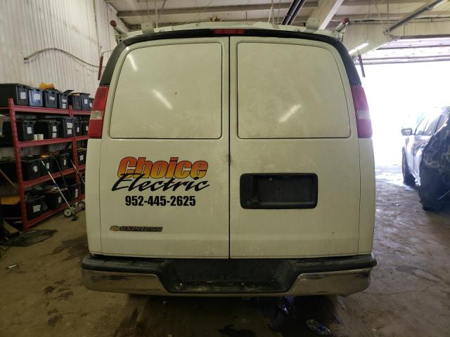 1GCWGAFG3K1307529 - 2019 CHEVROLET EXPRESS G2 WHITE photo 6