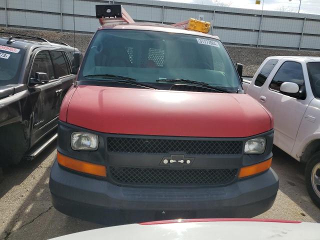 1GCGG25V161202584 - 2006 CHEVROLET EXPRESS G2 RED photo 5