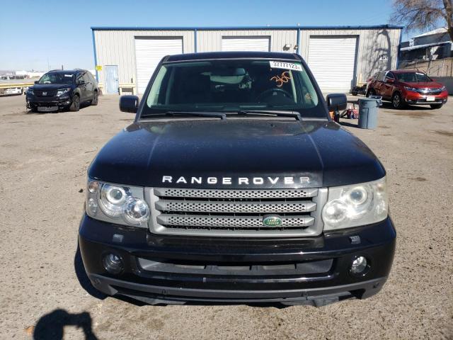SALSF25429A210016 - 2009 LAND ROVER RANGE ROVE HSE BLACK photo 5