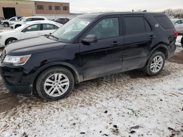 1FM5K8AR9KGA30955 - 2019 FORD EXPLORER POLICE INTERCEPTOR BLACK photo 1