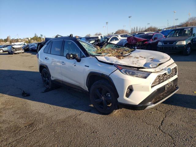 4T3E6RFV7MU047295 - 2021 TOYOTA RAV4 XSE WHITE photo 4