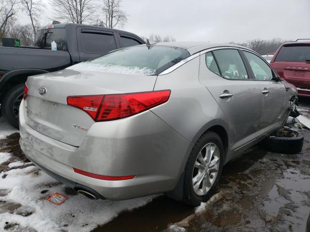 5XXGN4A71DG172996 - 2013 KIA OPTIMA EX SILVER photo 3