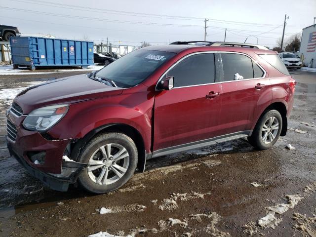 2GNFLFEK3G6351234 - 2016 CHEVROLET EQUINOX LT BURGUNDY photo 1