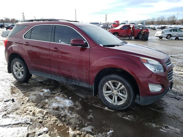 2GNFLFEK3G6351234 - 2016 CHEVROLET EQUINOX LT BURGUNDY photo 4