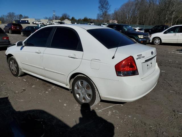 KNAFE221895630309 - 2009 KIA SPECTRA EX WHITE photo 2