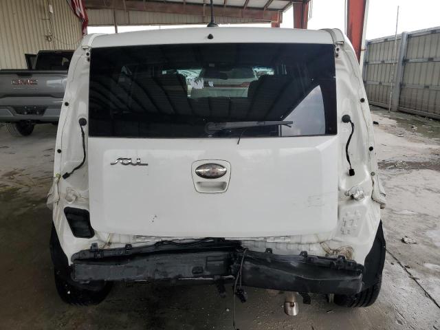 KNDJT2A52D7759229 - 2013 KIA SOUL WHITE photo 6