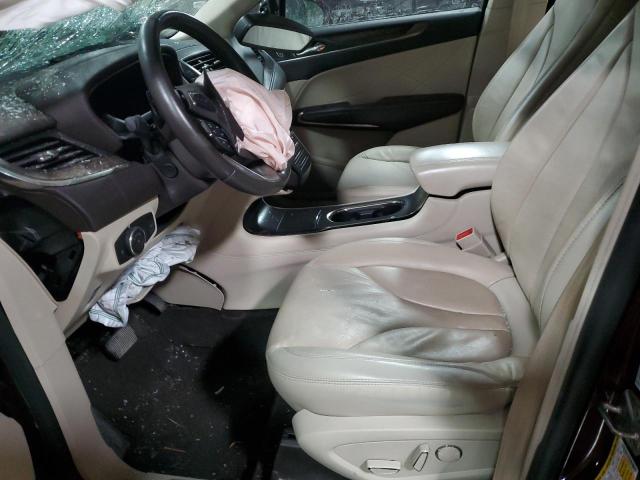 5LMCJ3D90HUL35776 - 2017 LINCOLN MKC RESERVE BURGUNDY photo 7