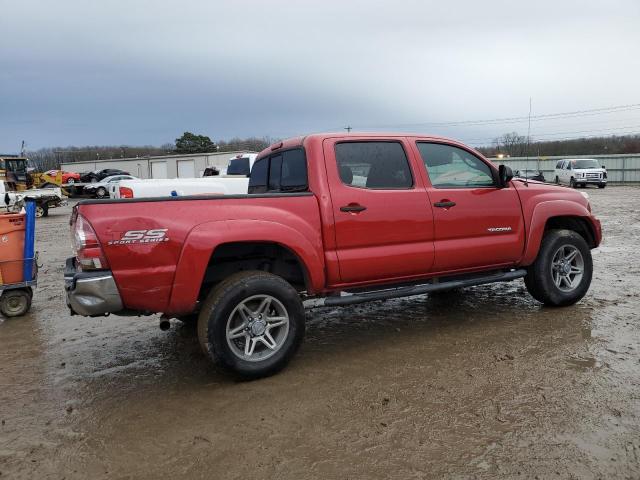 5TFJU4GN9DX034663 - 2013 TOYOTA TACOMA DOUBLE CAB PRERUNNER RED photo 3