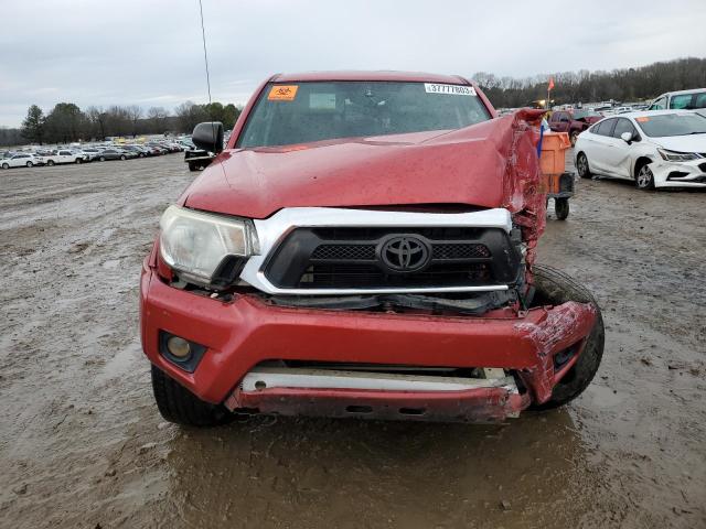 5TFJU4GN9DX034663 - 2013 TOYOTA TACOMA DOUBLE CAB PRERUNNER RED photo 5