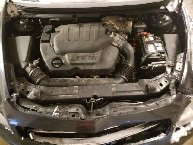 1G1ZG5E77CF213429 - 2012 CHEVROLET MALIBU LTZ შავი ფოტო 11