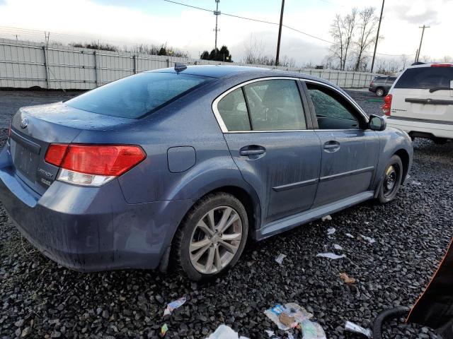 4S3BMBN68E3032108 - 2014 SUBARU LEGACY 2.5I LIMITED BLUE photo 3