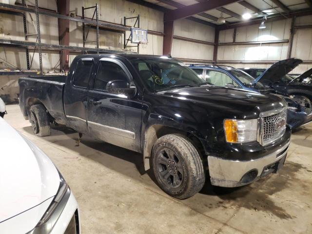 1GTR2WE71DZ278109 - 2013 GMC SIERRA K1500 SLT BLACK photo 4