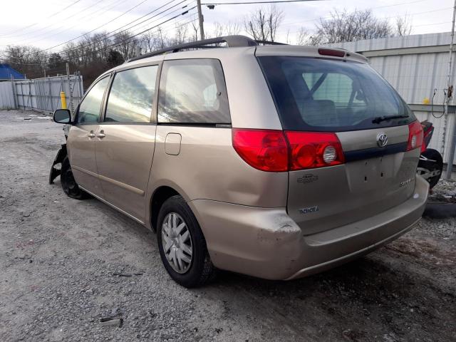 5TDKK4CC8AS326157 - 2010 TOYOTA SIENNA CE GOLD photo 2