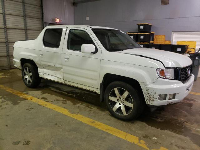 5FPYK1F63EB012836 - 2014 HONDA RIDGELINE RTL-S WHITE photo 4