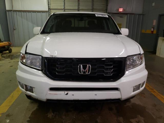 5FPYK1F63EB012836 - 2014 HONDA RIDGELINE RTL-S WHITE photo 5