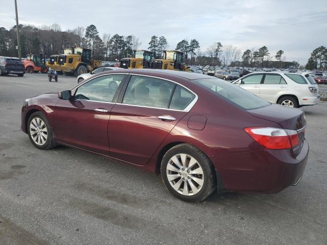 1HGCR2F70FA121506 - 2015 HONDA ACCORD EX BURGUNDY photo 2