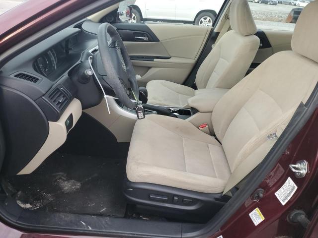 1HGCR2F70FA121506 - 2015 HONDA ACCORD EX BURGUNDY photo 7