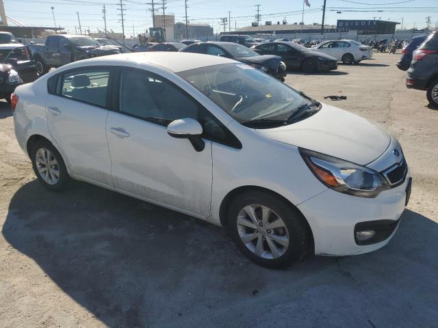 KNADN4A31D6132252 - 2013 KIA RIO EX WHITE photo 4