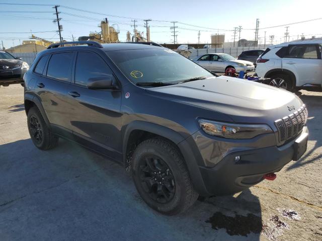 1C4PJMBX9MD252924 - 2021 JEEP CHEROKEE TRAILHAWK GRAY photo 4