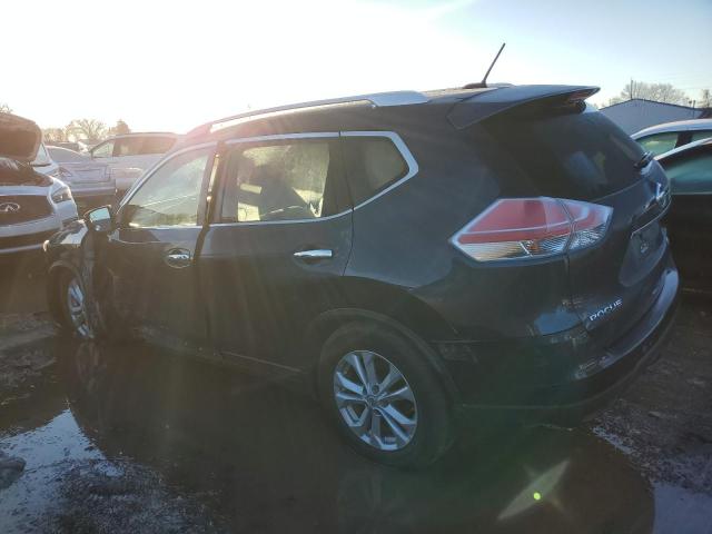 KNMAT2MV2GP652763 - 2016 NISSAN ROGUE S GRAY photo 2