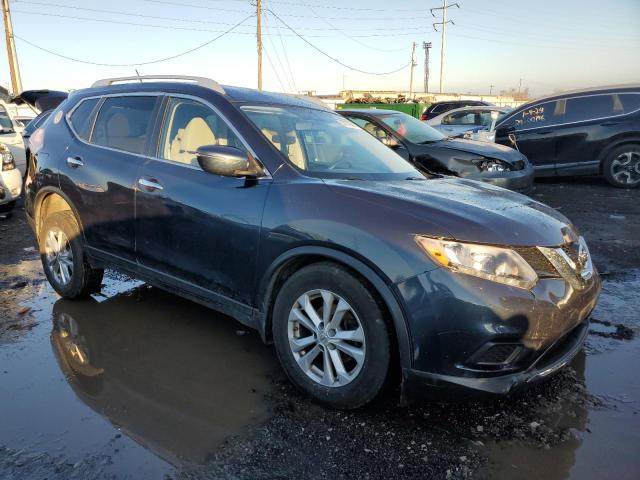 KNMAT2MV2GP652763 - 2016 NISSAN ROGUE S GRAY photo 4