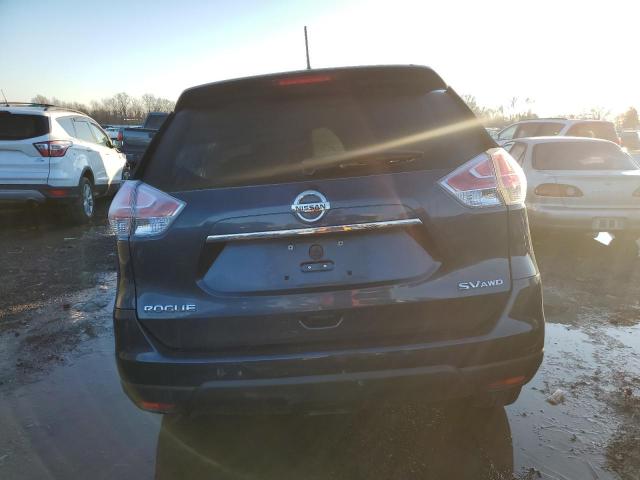 KNMAT2MV2GP652763 - 2016 NISSAN ROGUE S GRAY photo 6