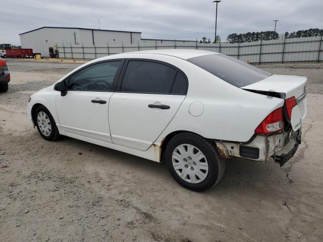 2HGFA1F37AH568792 - 2010 HONDA CIVIC VP WHITE photo 2